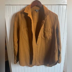 Madewell ex-boyfriend oversized cotton flannel